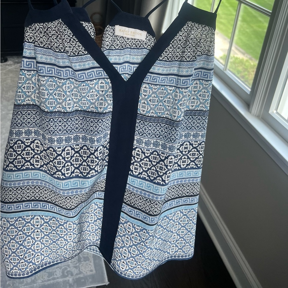 Ramy Brook silk top sm